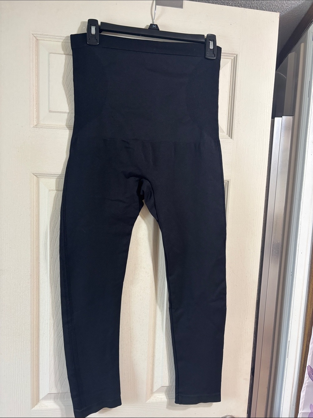 High-Waist Black Women's Leggings